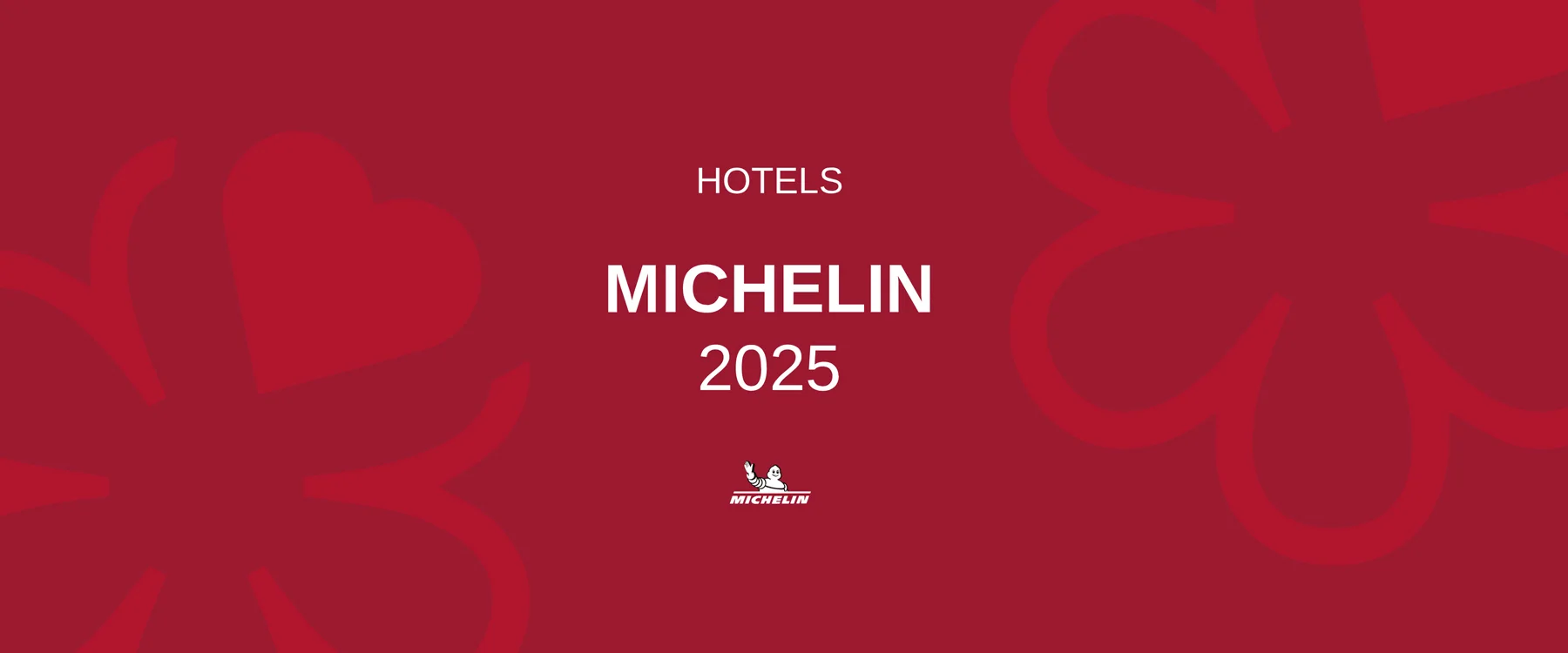 Sigla roșie Michelin Hotels 2025.