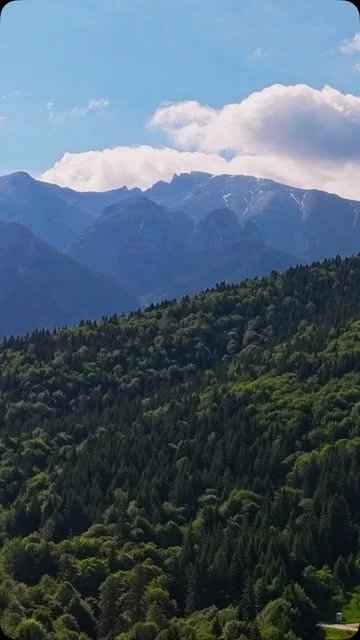 Views of the Bucegi Mountains