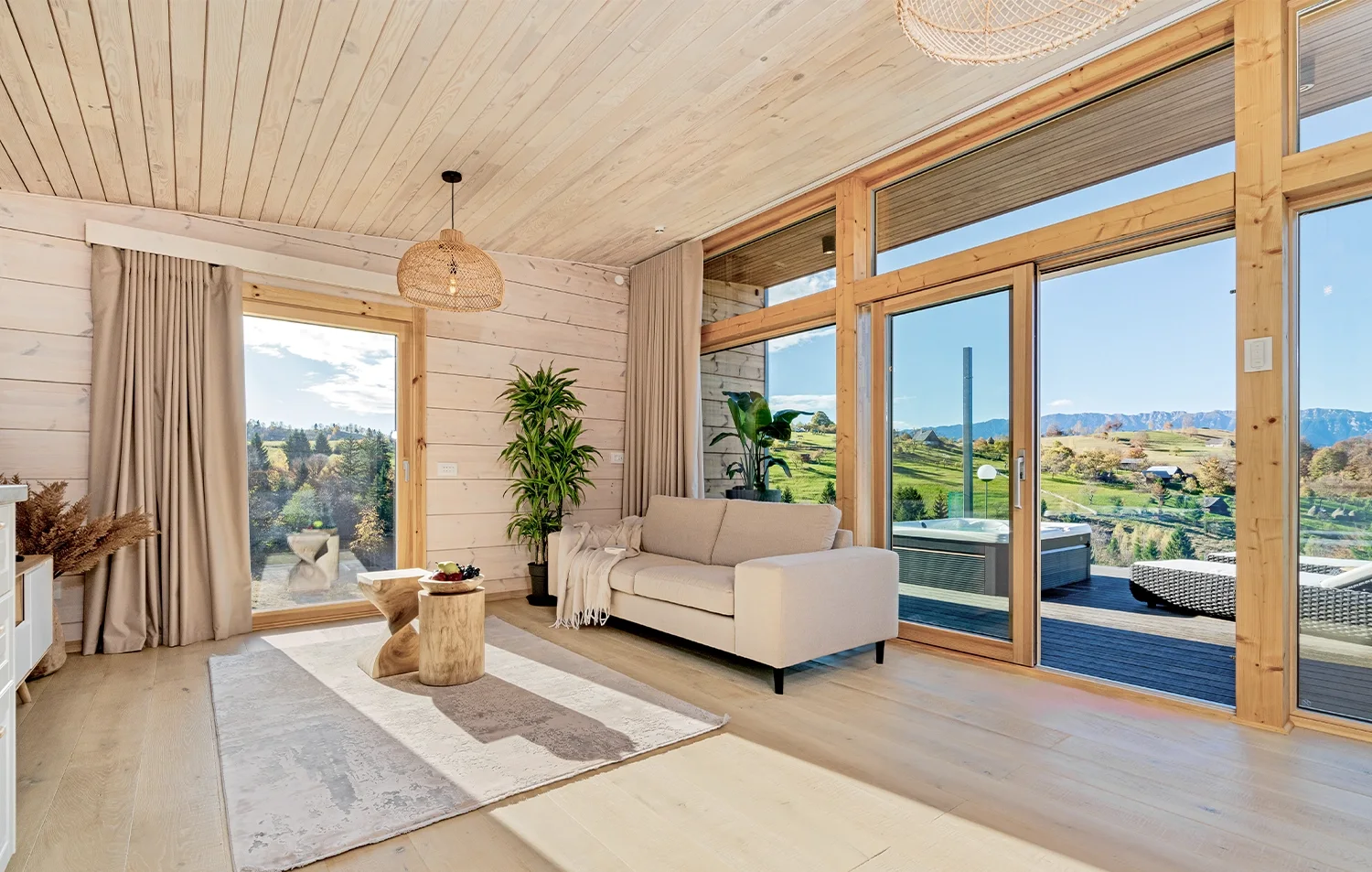 eden hill sunset villa accommodation mountain bran living
