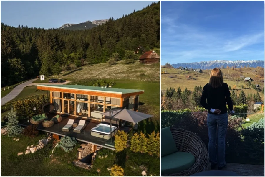 How can you spend a relaxing weekend at the foot of the Bucegi Mountains?