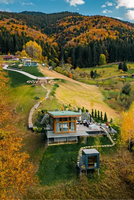 Hidden Villa in autumn colors